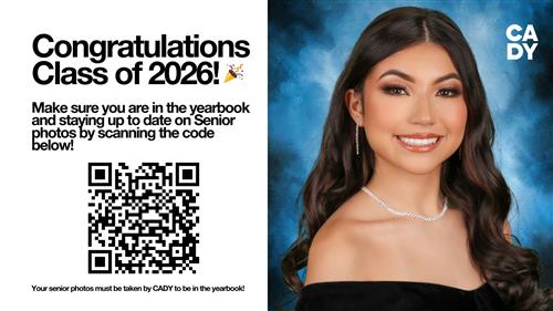 CADY Senior Photo Advertisement